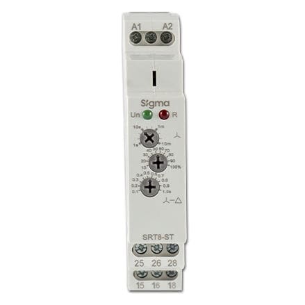 Реле времени с задержкой включения - SIGMA ELEKTRIK - монтируемое на DIN-рейке / для двигателя