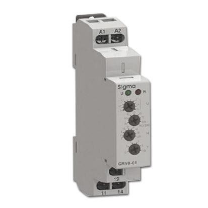 Реле для контроля фазы - SIGMA ELEKTRIK - на DIN-рейке / с временной задержкой / модульное