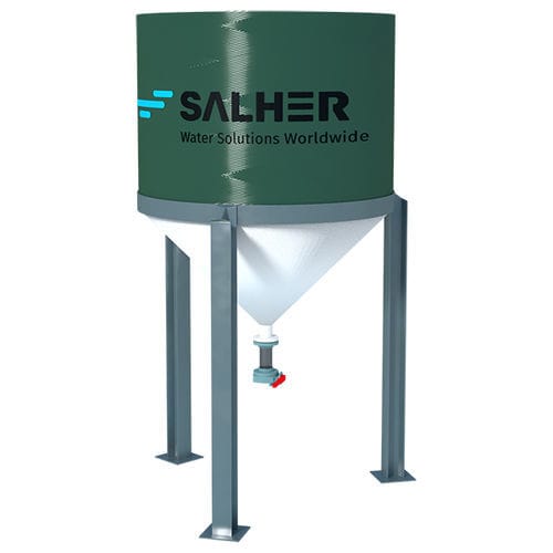 Сгуститель для установки очистки сточных вод - CVA-E-TC series - Salher - для обработки загрязнений