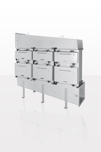Картер для фильтра с активированным углем - NSC - MANN+HUMMEL Air Filtration - HEPA / для воздуха / из нержавеющей стали