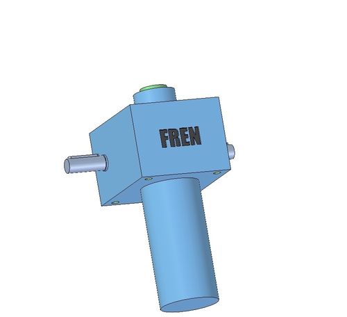 Механический цилиндр винтовой домкрат - BG0025-G-O - Enzfelder GmbH - кубический