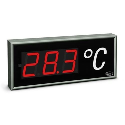 Индикатор температуры окружающей среды - CDN 100/3 T RG L20 230AC 1WIRE - ELEN, s.r.o. - 7 сегментов / со светодиодным индикатором / настенный