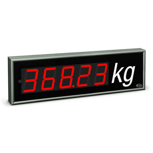Табло LED - NDU 100/5 R - ELEN, s.r.o. - буквенно-цифровое / 7 сегментов / с 5 цифрами
