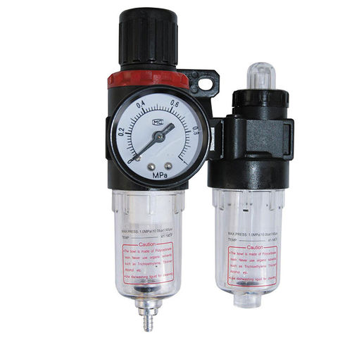 Воздушный фильтр-регулятор маслораспылитель - AFC series - WENZHOU HOLID Automation Equipment CO.,LTD. - под давлением / компактный