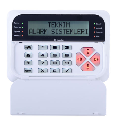 Цифровая клавиатура 4 клавиши - TSK-5710  - TEKNIM ELEKTRONIK A&#350;. - встраиваемая / из силиконового каучука / с подсветкой