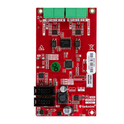 Модуль входа/выхода для сети - TFC-1209 - TEKNIM ELEKTRONIK AŞ. - аналоговый / RS485 / встраиваемый