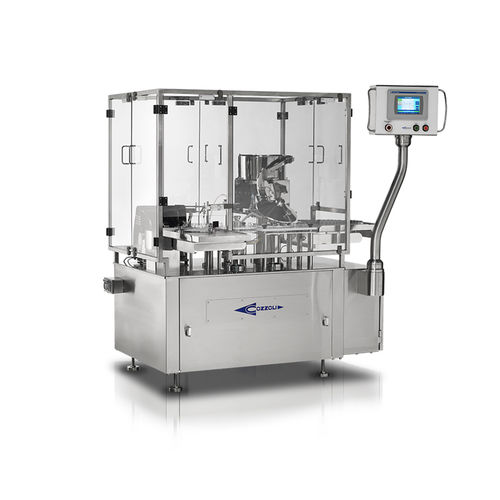Наполнительно-укупорочная машина для жидкости - FSV50 - Cozzoli Machine Company - для фармацевтической промышленности / автоматическая