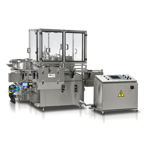 Автоматическая наполнительная/закупорочная машина - RFPC  - Cozzoli Machine Company - для жидкостей / для фармацевтических продуктов / ротационная