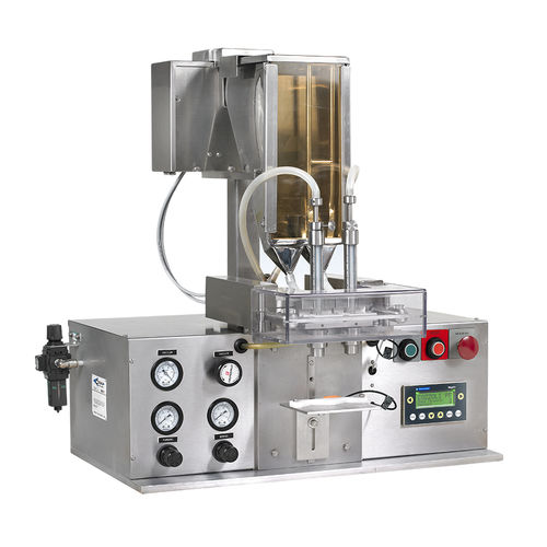 Ручная наполнительная машина - PF2 series - Cozzoli Machine Company - для бутылок / для порошка / для фармацевтической промышленности