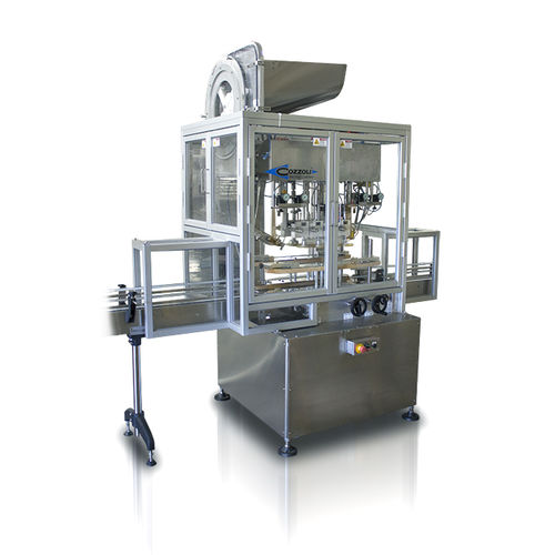 Линейная укупорочная завинчивающая машина - Versa Cap - Cozzoli Machine Company - ротационная / с электронным управлением / полностью автоматическая