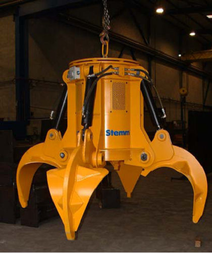 Грейфер типа апельсиновой корки - 0.25 - 2 m³ | PHA 1.4 series - STEMM EQUIPOS INDUSTRIALES, S.L. - гидравлический / для металлолома / с 4 зубьями
