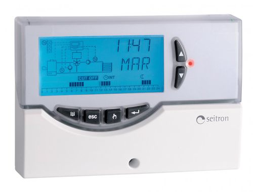Цифровой регулятор температуры - RKP01M - Seitron SpA - с дисплеем LCD / для теплого пола