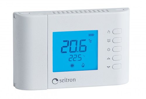 Регулируемый термостат - TRD01B - Seitron SpA - для окружающей среды / с температурным зондом / беспроводной