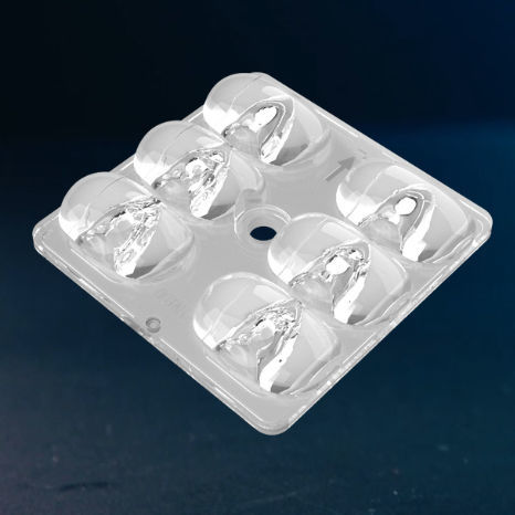 Линзовый растр другая геометрия - NACTUS 6  - KHATOD OPTOELECTRONIC S.r.l. - из пластика / для светодиода