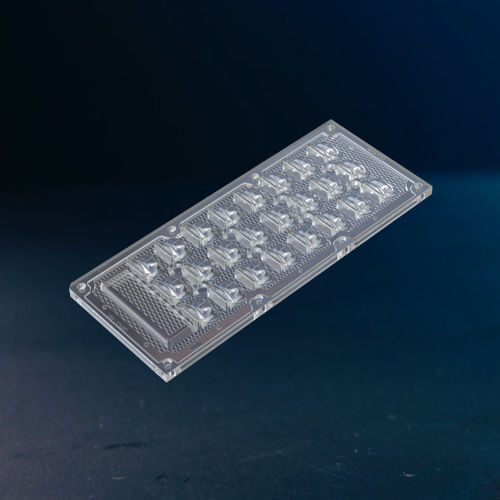 Линзовый растр из пластика - VIA 3x8 - KHATOD OPTOELECTRONIC S.r.l. - для оптики / для светодиода