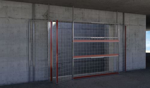 Заграждение для обеспечения безопасности - Elevator Shaft Working Cage - ES - Integrity Worldwide Inc.