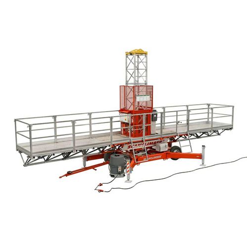 Одномачтовая платформа на мачте - Kosmos SC4000 - Scanclimber Oy