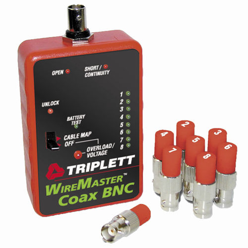 Тестер непрерывности - WireMaster™ Coax BNC – 3274 - Triplett - скачков напряжений / для кабелей / для промышленности