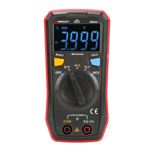 Цифровой мультиметр - MM200 - Triplett - переносной / 600 В / CAT III