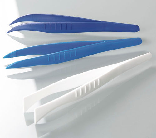 Одноразовый пинцет -  Single-use tweezers - Bürkle - стерильный / для лаборатории / для использования в фармацевтике