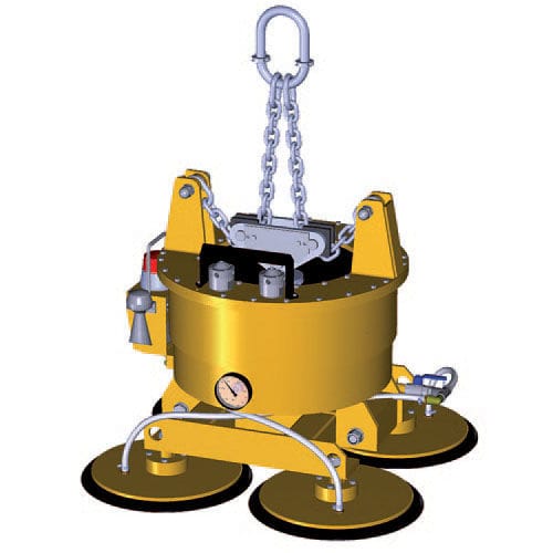 Линейная вакуумная траверса - U400-5 - VACU-LIFT Transportsysteme GmbH - для листового металла / для мрамора / для стеклянной пластины