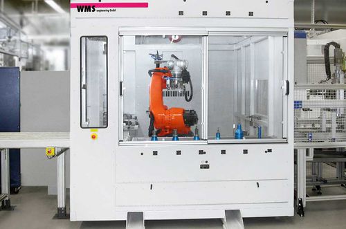 Роботизированная ячейка для галтовки - W30 - WMS-engineering Werkzeuge-Maschinen-Systeme GmbH