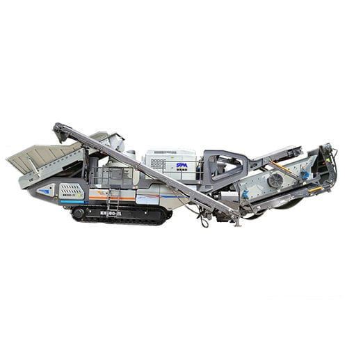 Щековый дробильно-сортировочный комплекс - K-track - Shibang Industry & Technology Group Co., Ltd. - мобильный / гусеничный