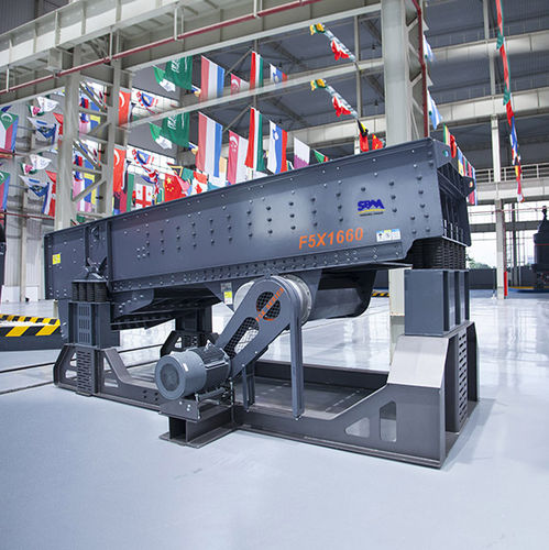 Вибрационное подающее устройство - F5X series - Shibang Industry & Technology Group Co., Ltd. - для известняка / автоматическое