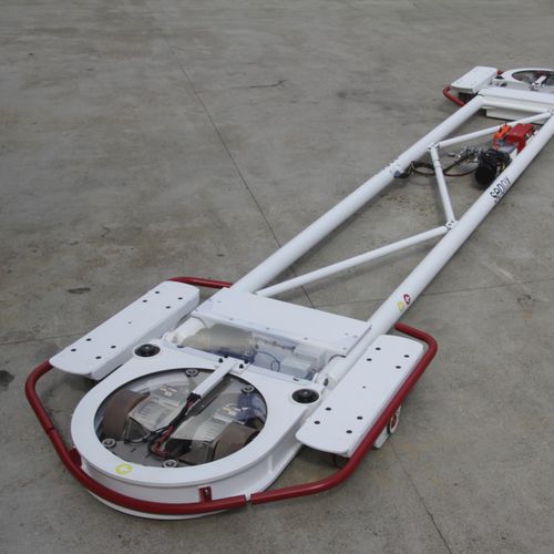AGV для разгрузочно-погрузочных работ - 15T ultra-flat omni directional transporter - Seaqx NV - для высоких нагрузок / для сборки / электрическая