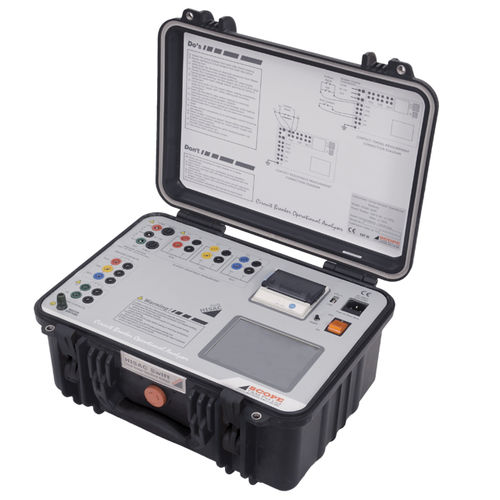 Испытательное устройство тока - HISAC Swift - SCOPE T&M Pvt. Ltd. - рабочих характеристик / электрическое сопротивление / с ручным приводом