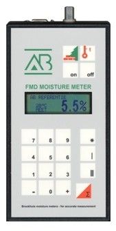 Измеритель влажности для твердых материалов - FMD6 - Brookhuis Micro-Electronics - емкостный / с цифровым дисплеем / переносной