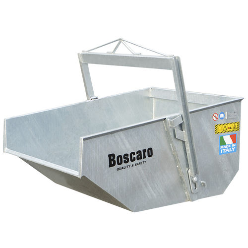 Корыто для грунта из гальванизированной стали - A-DZN series - Boscaro s.r.l. - трапецевидное
