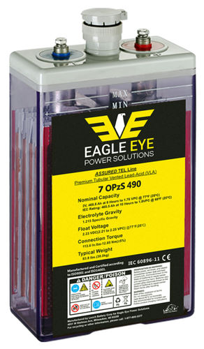 Аккумулятор OPzS - Flooded OPzS Lead Acid Battery - Eagle Eye Power Solutions