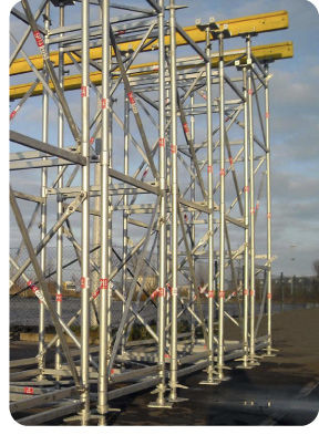 Вышка-тура для фасада - 200 kN - GHI Formwork - модульная