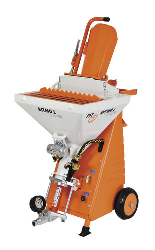 Мобильный бетононасос - RITMO L plus - Knauf PFT GmbH & Co. KG - для строительства / электрический