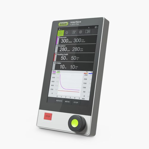 HMI с сенсорным экраном - I series - BÜCHI Labortechnik AG - сенсорный / настенный / установленный на кронштейне