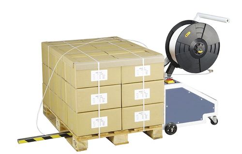 Полуавтоматическая обвязочная машина - 747 x 696 x 1002 mm | HU-300 - Humboldt Verpackungstechnik GmbH - для поддонов / вертикальная