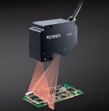 Датчик перемещения лазер 2D - LJ-G5000 - Keyence - линейный / бесконтактный / лазер CMOS