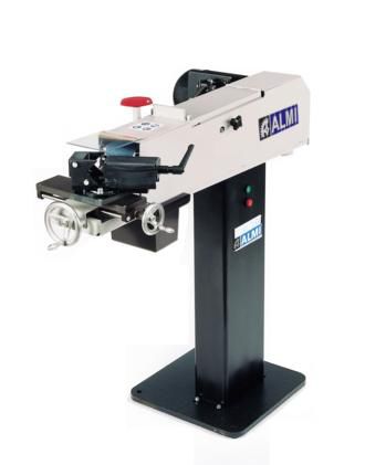 Станок для шлифования поверхность - AL100U-02 - ALMI Machinefabriek BV - для труб / с неподвижным столом / с ручным управлением