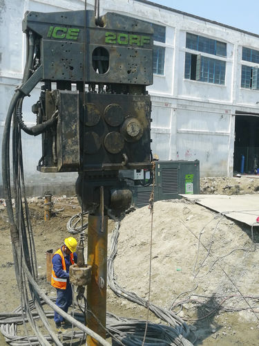 Вибрирующий вибропогружатель - 20RF - International Construction Equipment BV