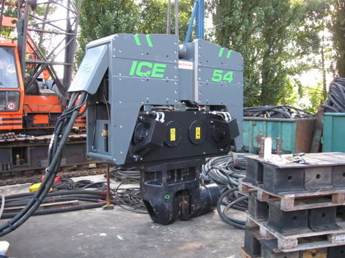 Гидравлический вибромолоток - 55NF - International Construction Equipment BV