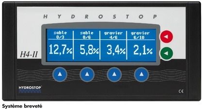Измеритель влажности для бетона - H4-II Sonde MO2 - Hydrostop - микроволновый / с цифровым дисплеем / для установки на панель