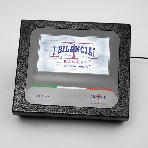 Цифровой весовой индикатор - CBTouch  - I Bilanciai Srl - со шкалой / с сенсорным экраном / настольный