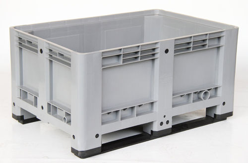 Ящичный поддон из ПЭНД - 1090C.200.554 - Arcawa GmbH - для сыпучих материалов / для применения в пищевой отрасли / стекируемый с крышкой