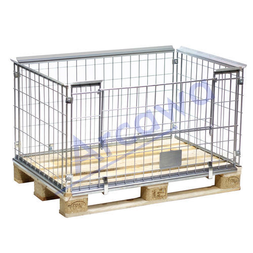 Решетчатый поддон под паллеты - PA120806-1K12 - Arcawa GmbH - складной / со сниженной перегруженностью