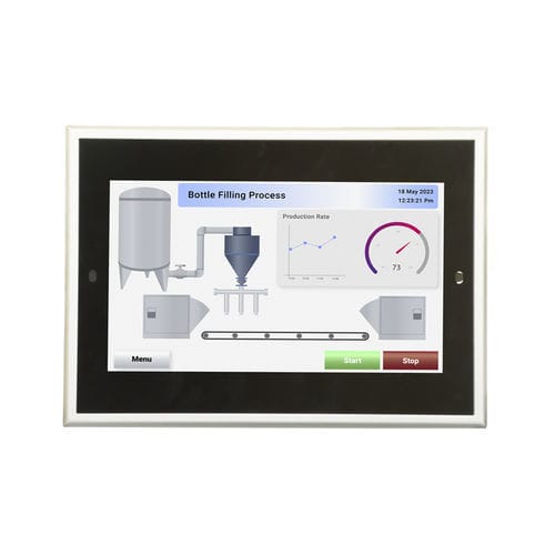Веб-панель HTML5 - WP6070CN-M Plus - Renu Electronics GmbH - TFT LCD / с емкостным сенсорным экраном / 7"