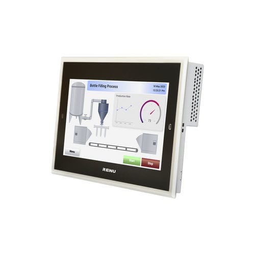 Прочный HMI - FP6101CN-M - Renu Electronics GmbH - с проекционно-емкостной технологией / встраиваемый / 1024x600