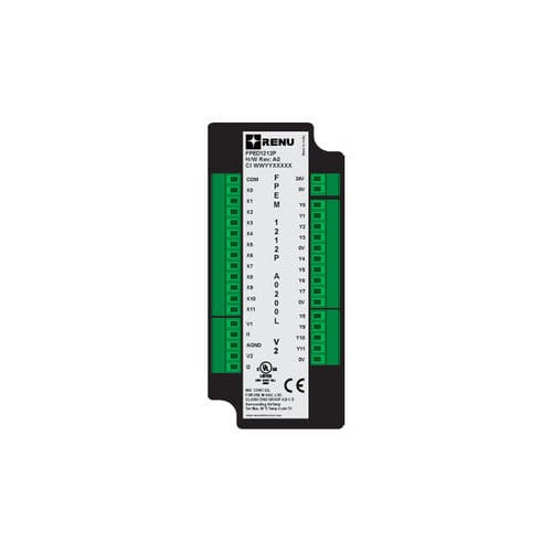 Цифровой модуль входа/выхода - FPEM-1212P-A0200L-V2 - Renu Electronics GmbH - RS-485 / 2 аналоговых входа / 12 цифровых входов