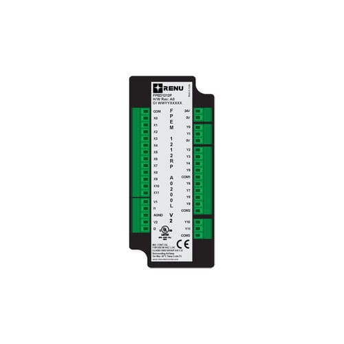 Цифровой модуль входа/выхода - FPEM-1212RP-A0200L-V2 - Renu Electronics GmbH - RS-485 / 2 аналоговых входа / 10 релейных выходов