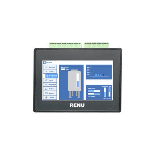 HMI с резистивным сенсорным экраном - FP2043TN-LE1208P-A0402U-V3 - Renu Electronics GmbH - встраиваемый / 320x240 / RISC